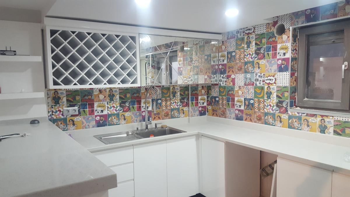 Kisiye Ozel Mutfak Bar Calismasi